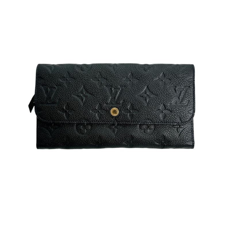 Louis Vuitton Monogram And Empreinte Leather Trifold Portefeuille