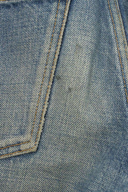 Celine 2n309930f Damaged Union Wash Denim Pants Men's 28