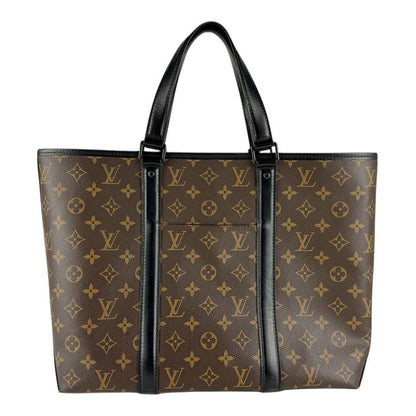 Louis Vuitton Shoulder Bag Monogram Macassar Weekend Tote PM