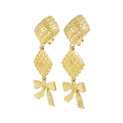 Chanel Vintage Earrings Gold — view 2