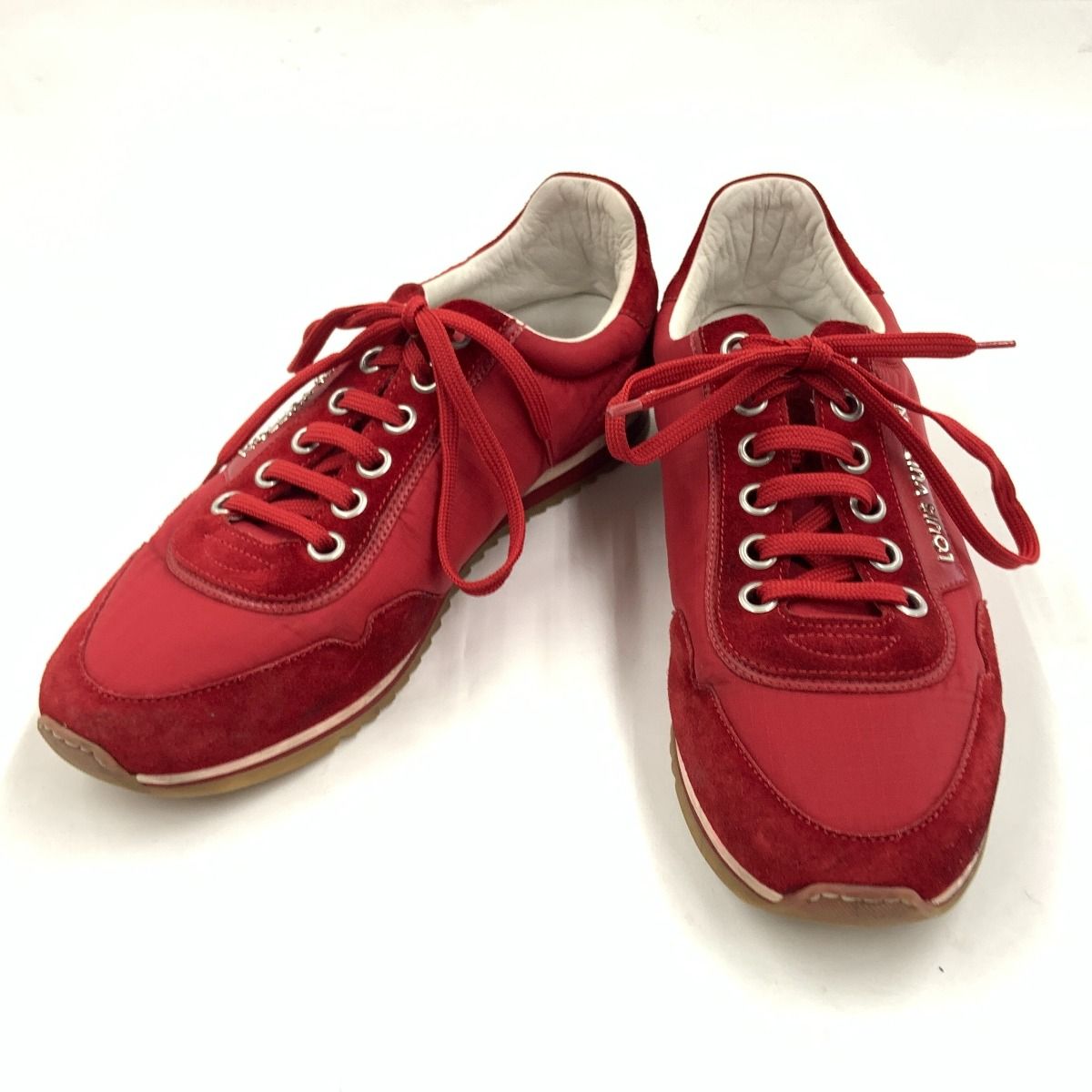Louis Vuitton Sneakers 6 1/4 Go 1111 Red