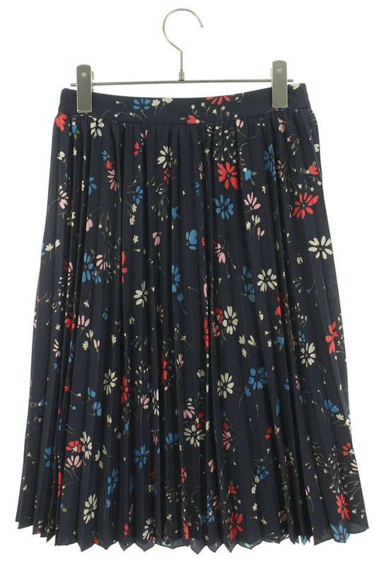 Balenciaga 492322 Txa88 Pleated Flower Skirt Women's 34