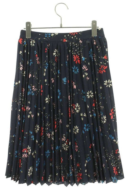 Balenciaga 492322 Txa88 Pleated Flower Skirt Women's 34