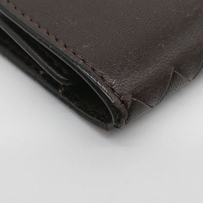 Bottega Veneta Key Case Brown 6ring With Box