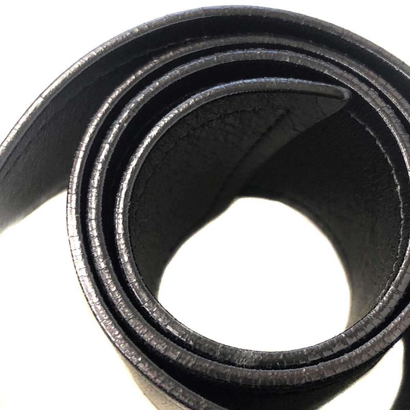 Prada Leather Wide Belt 4280 Black 32 80