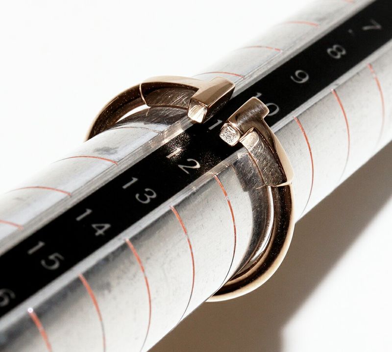 Tiffany & Co Rings 18K Pink Gold T-wire Ring