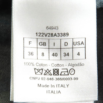 Christian DIOR 122v28a3389 100% Cotton BEE Embroidery Kimono-style Half-sleeved