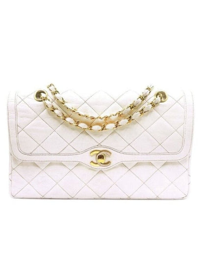Chanel Chanel CC 24K Paris Limited Double Flap Bag Lambskin Quilted Chain
