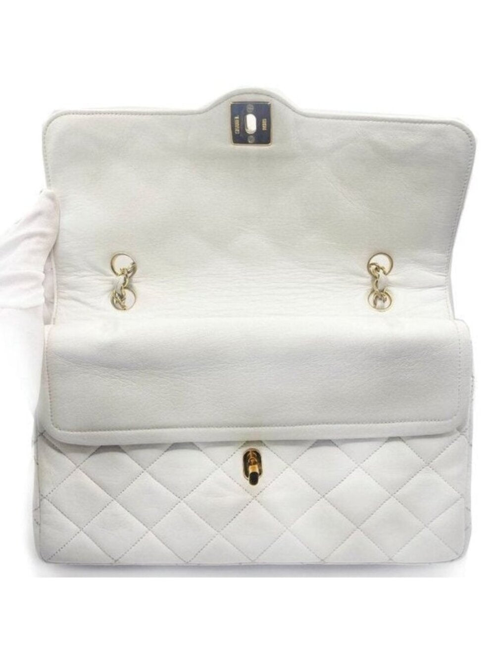 Chanel Chanel CC 24K Paris Limited Double Flap Bag Lambskin Quilted Chain