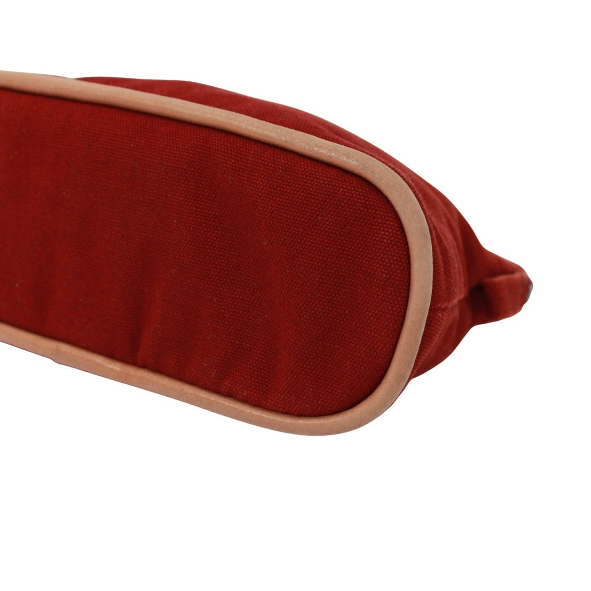Hermes Bolide Pouch Mini Leather Canvas Red Silver — view 5