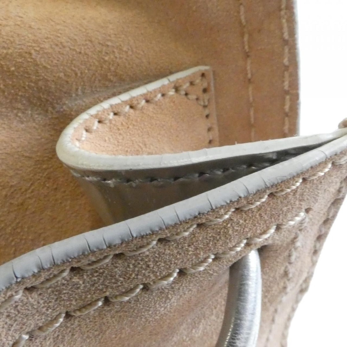 Loewe Bag Suede Beige — view 5