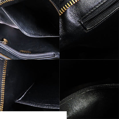 Chanel Reissue Tote Bag Black Gold Caviar Leather Quilted CC Logo — view 8