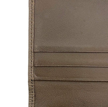 Loewe Bifold Long Wallet Beige Amazona Wallet Excellent Condition Leather