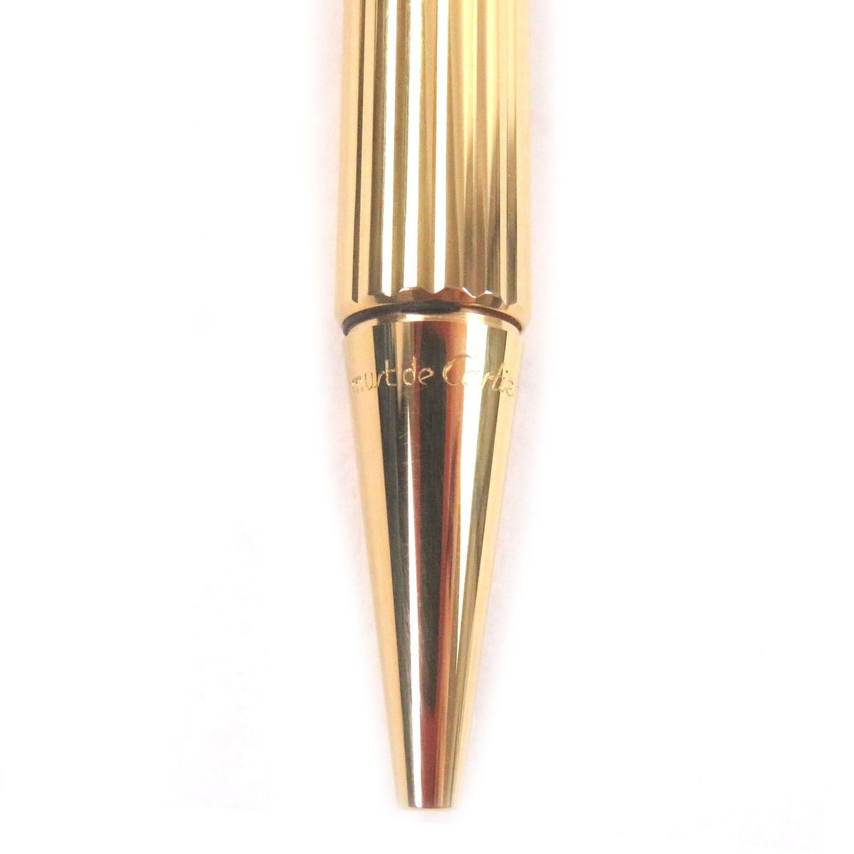 Cartier Trinity Twist Ballpoint Pen Stationery Gold with Case Handwriting — view 7