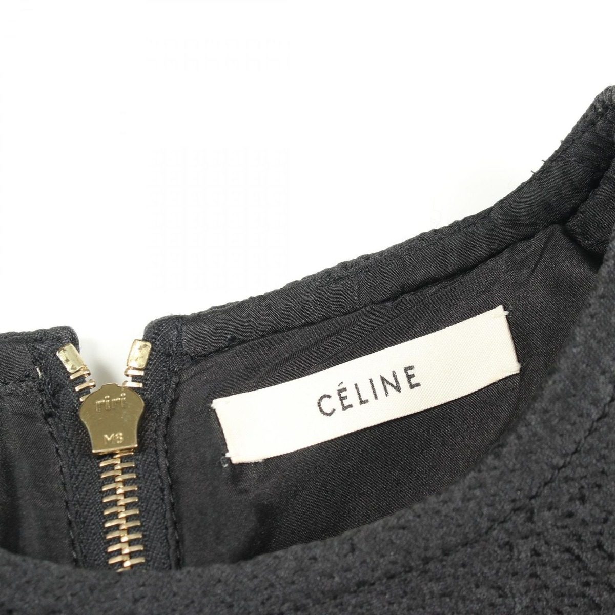 Celine Dress Wool Black — view 6