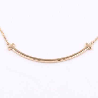 Tiffany & Co Necklace T Smile Small 40 45.5 cm 18k Pink Gold — view 6