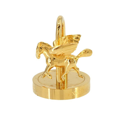 Hermes Cadena Charm Annee de LA Danse 2007 Pegase Pegasus Gold Accessories