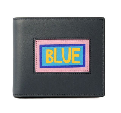 Fendi Wallet Fendi Fold Wallet Billfold 7m0169 Vocabulary Navy Black Unused