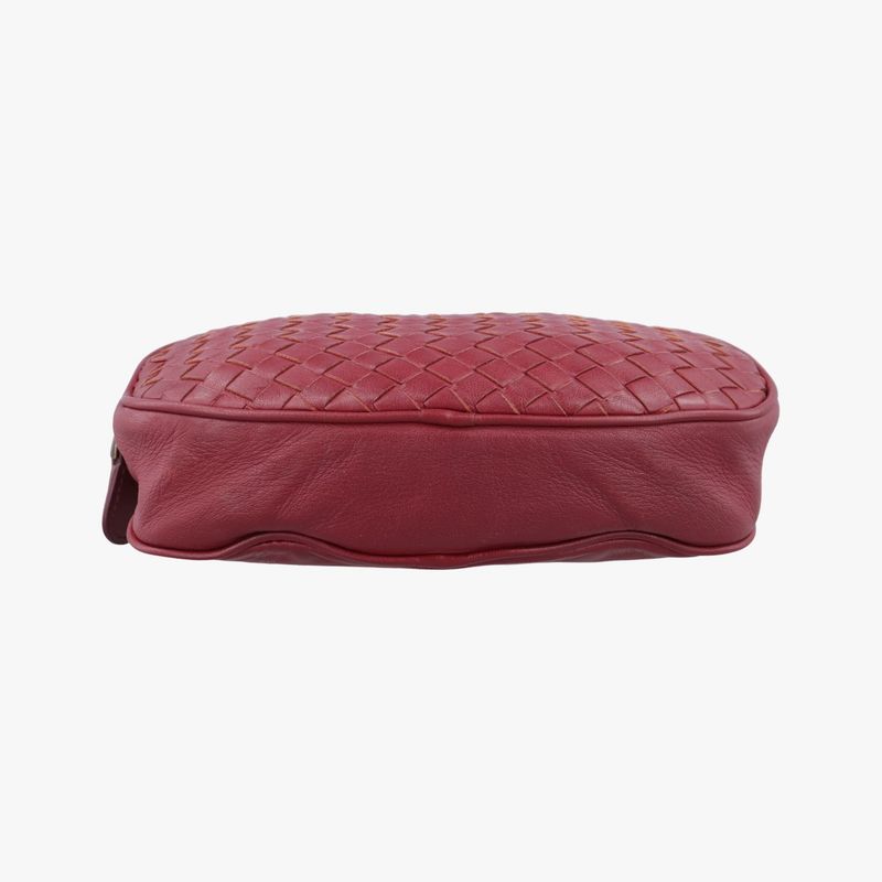 Bottega Veneta Intrecciato Burgundy Lambskin B07806689y