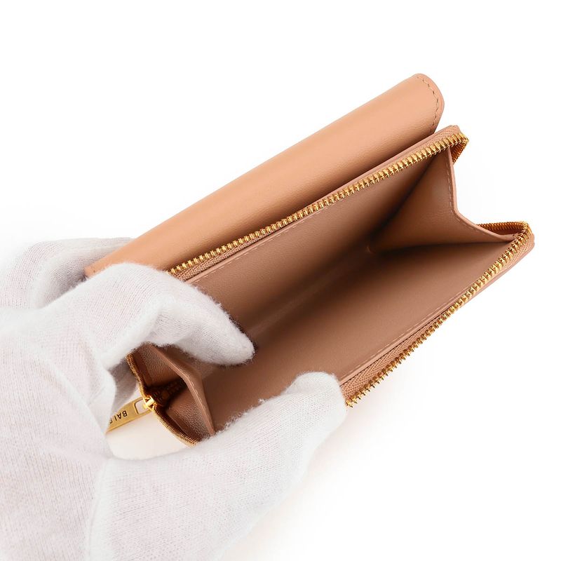Balenciaga Bifold Wallet Envelope Beige