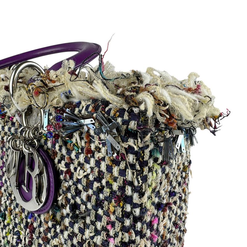 Christian DIOR Shoulder Bag Handbag Lady Dior