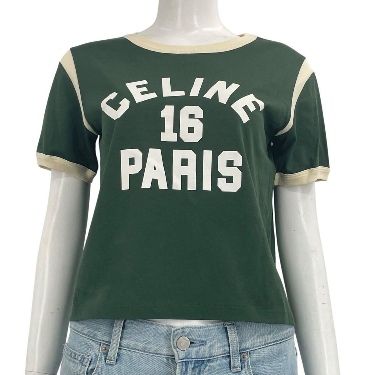 Celine T-Shirt Green