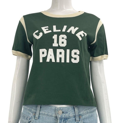 Celine T-Shirt Green