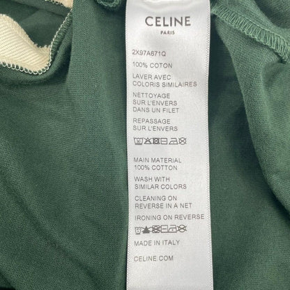 Celine T-Shirt Green — view 4
