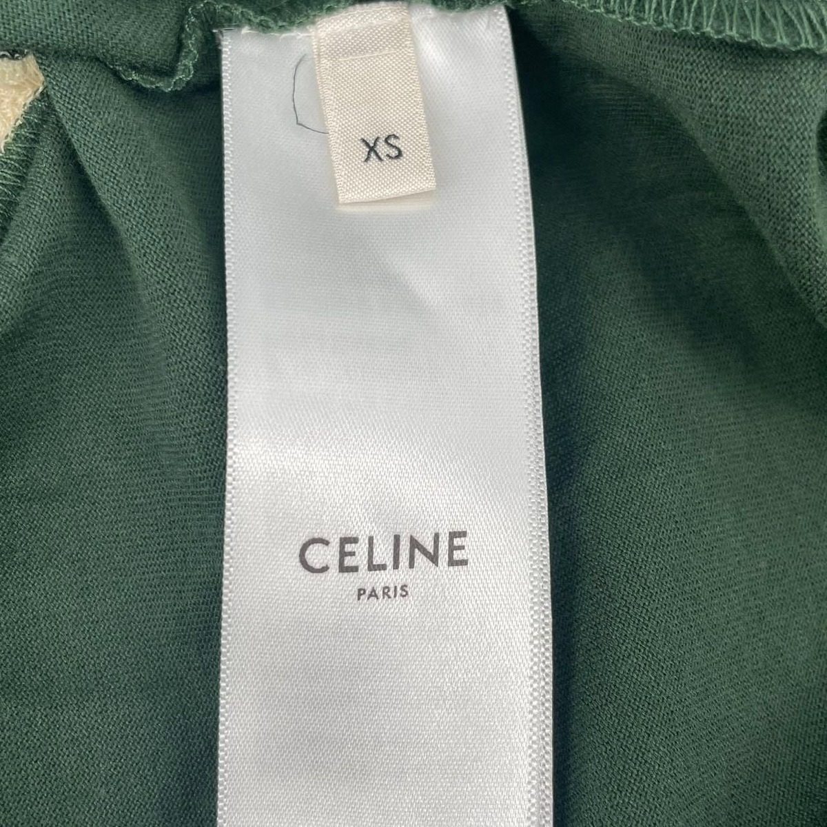 Celine T-Shirt Green — view 5