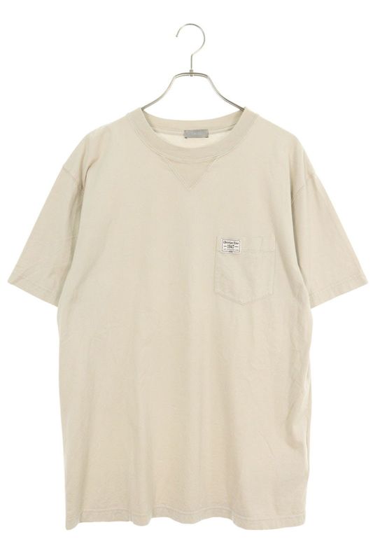 Dior 243j634a0677 Logo Embroidery T-shirt Men M