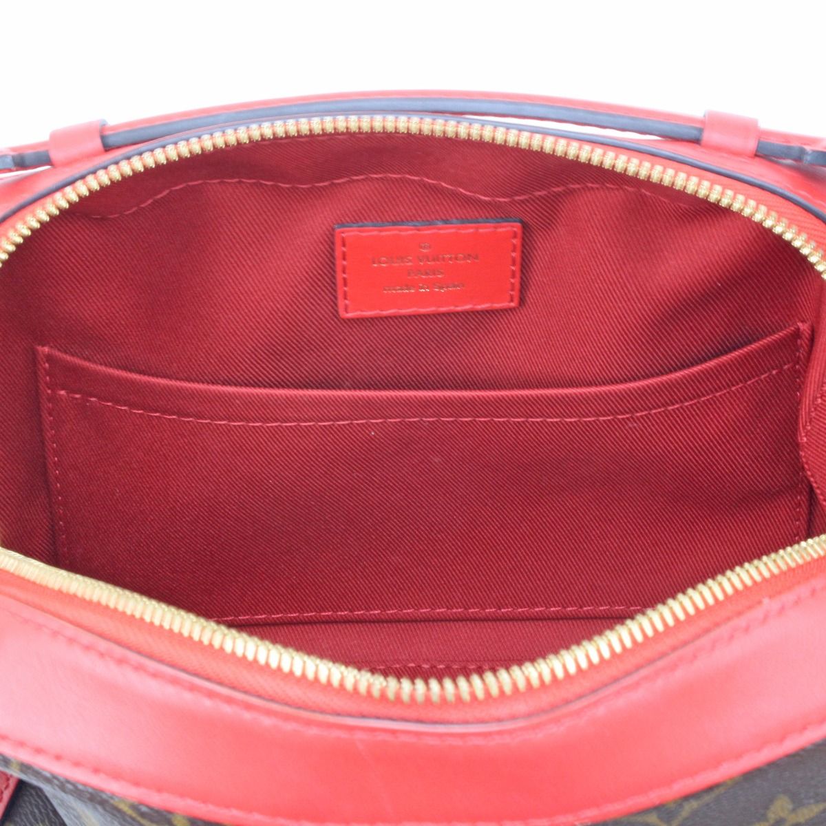 Louis Vuitton Monogram Saintonge Coquelicot Shoulder Bag