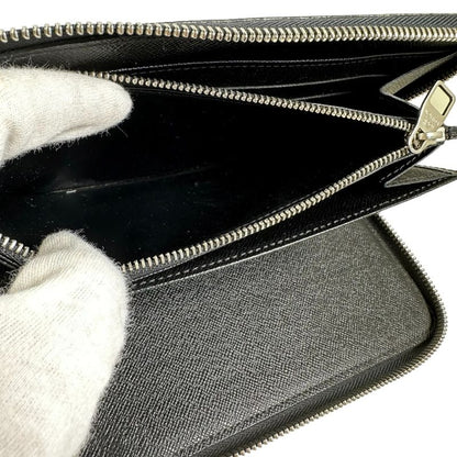 Louis Vuitton N63077 Damier Graphite Round Zipper Zippy Organizer Long Wallet