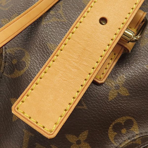 Louis Vuitton Backpack Daypack Sac a de Vosfort Monogram Canvas Monogram Gold