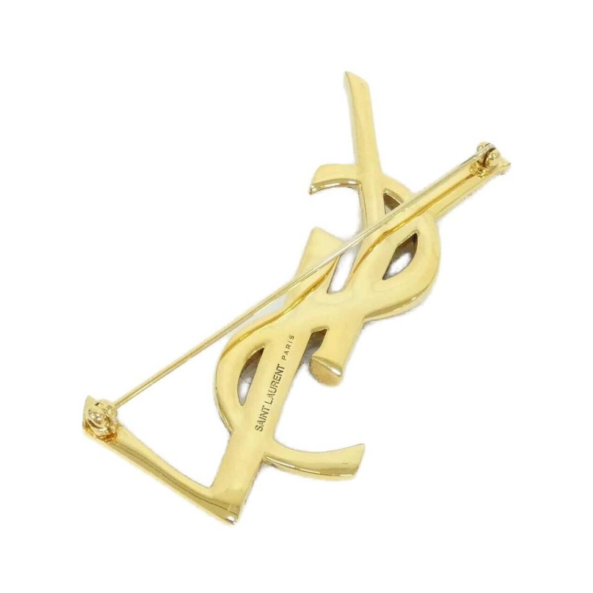Saint Laurent Brooch Gold — view 2