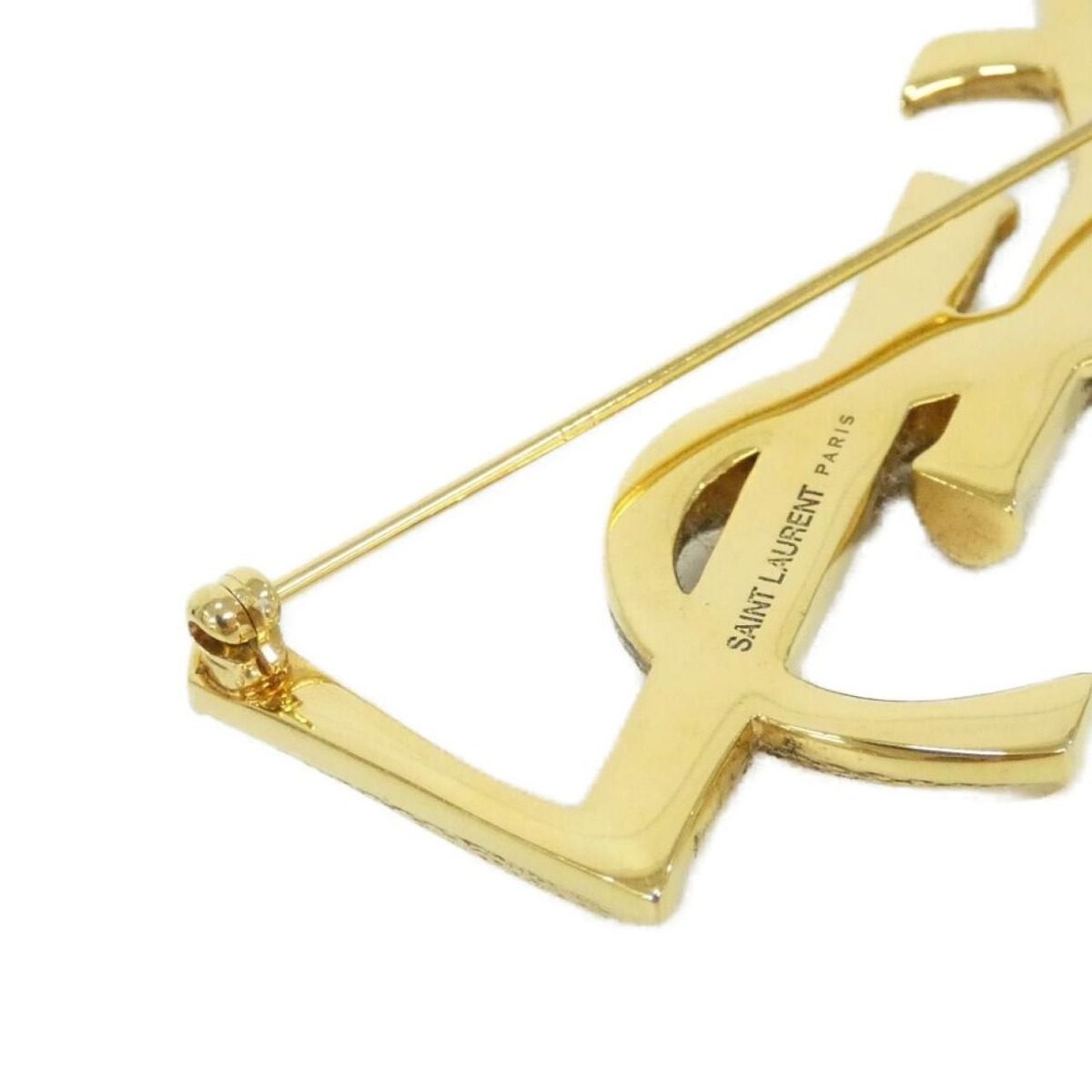 Saint Laurent Brooch Gold — view 3