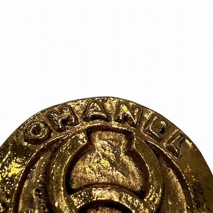 Chanel Coco Mark 28 Gold Branded Accessories Earrings Ladies