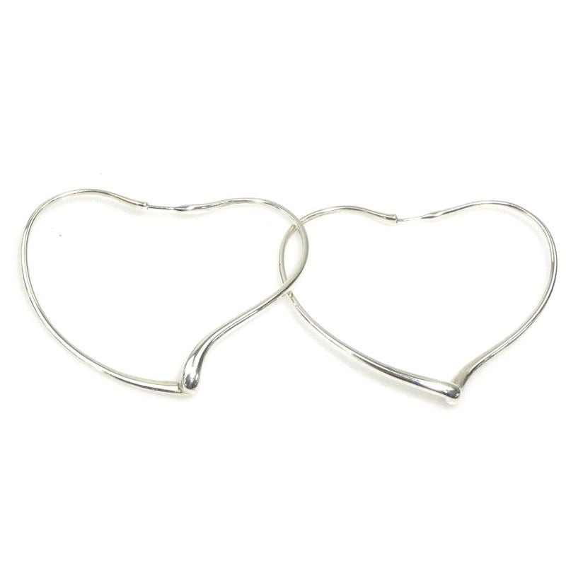Tiffany & Co Earrings Open Heart Large Hoop