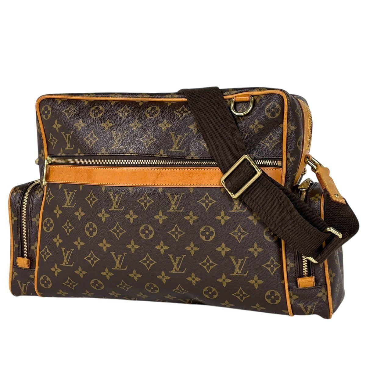 Louis Vuitton Sac Squash Shoulder Bag Monogram Brown