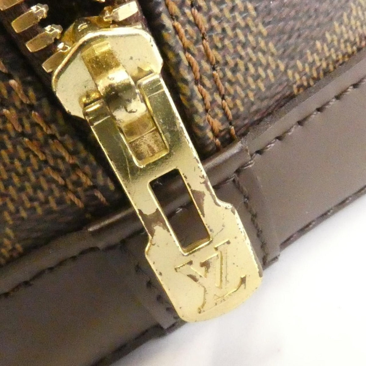 Louis Vuitton Damier Alma PM Bag Ebene — view 6