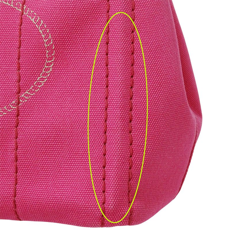 Prada Bag Women's Brand Handbag Shoulder Bag 2way Canvas Canapa Mini Pink
