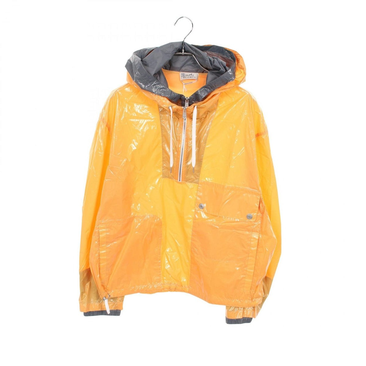 Hermes Hoodie Serie Button Anorak Cotton Jacket
