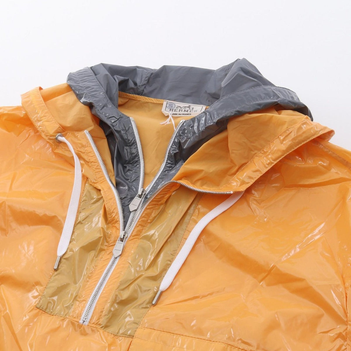 Hermes Hoodie Serie Button Anorak Cotton Jacket — view 5