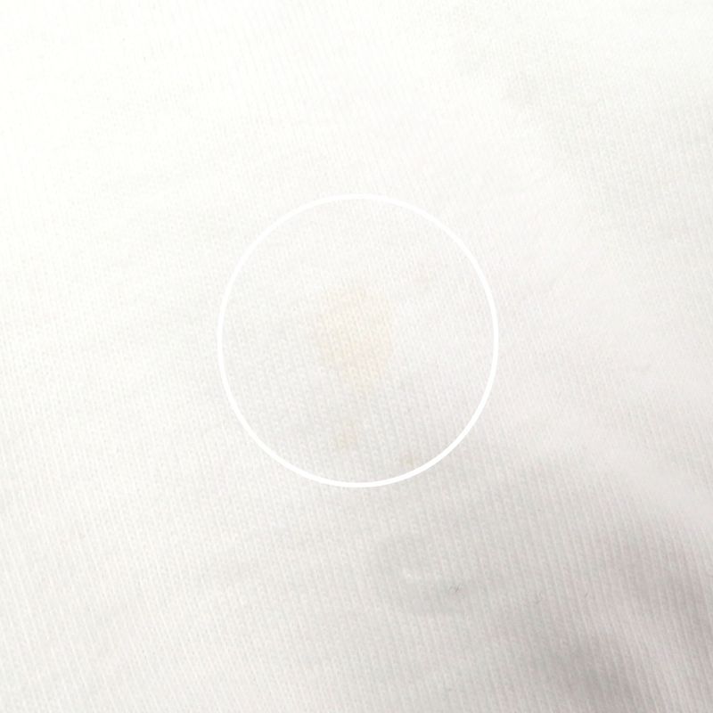 Gucci 768441 Webline Logo Embroidery Cotton Jersey Long Sleeve T-shirt White M