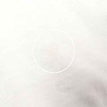 Gucci 768441 Webline Logo Embroidery Cotton Jersey Long Sleeve T-shirt White M