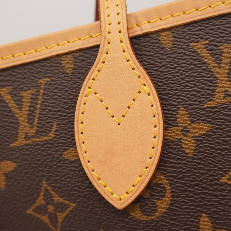 Louis Vuitton Tote Bag Monogram Neverfull MM M41178 Brown Pivoine Women's