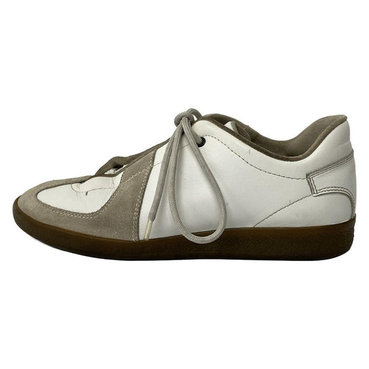 Gucci Sneakers 36.5 White Light Gray Jacket Trainer Leather