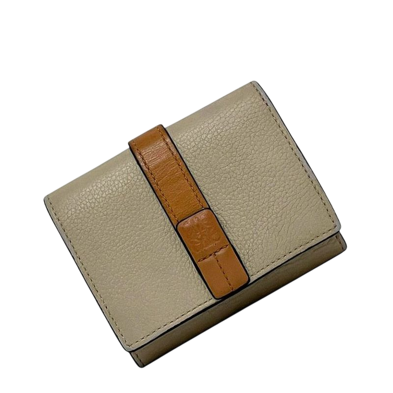 Loewe Trifold Wallet Trifold Wallet Beige Brown