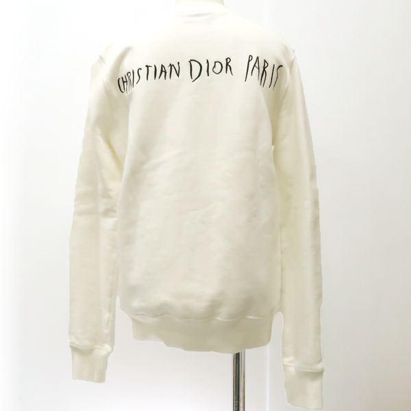 Christian Dior × Raymond Pettibon Sweatshirt XXS White Crew Neck Christian Dior