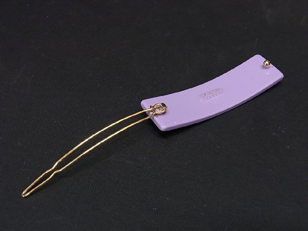 Fendi Hair Clip Hair Accessory For Kids In Purple Bf3639
