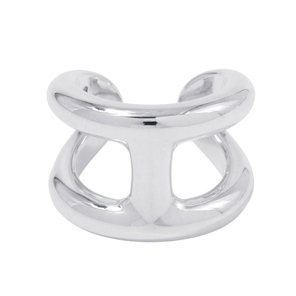 Hermes Ring Osmose GM Silver 53